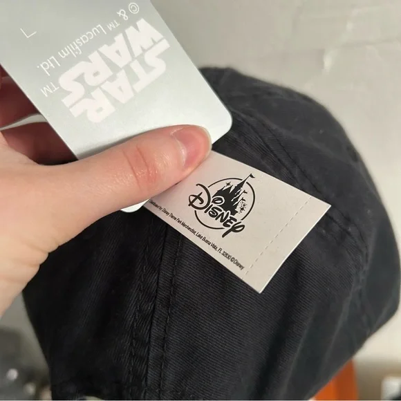 Disney Star Wars Baby Yoda Grogu Black Baseball Cap Hat One Size - Picture 8 of 8